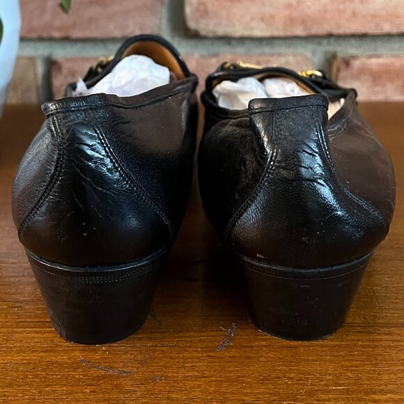 Gucci Horsebit Loafers in Black Size 42 B - Picture 5 of 9